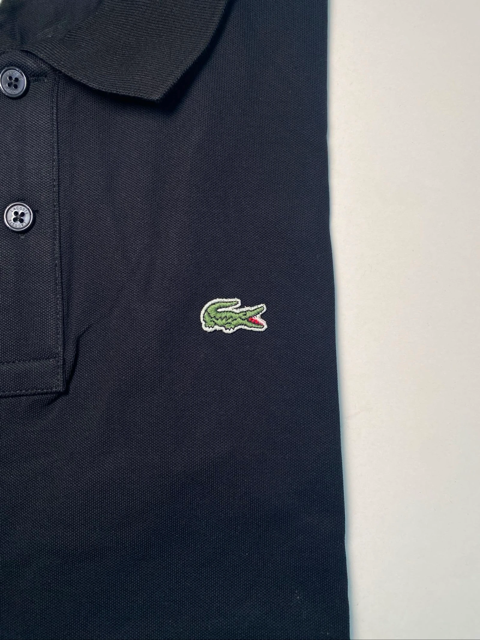Nieuwe zwarte Lacoste polo met etiket – photo 3